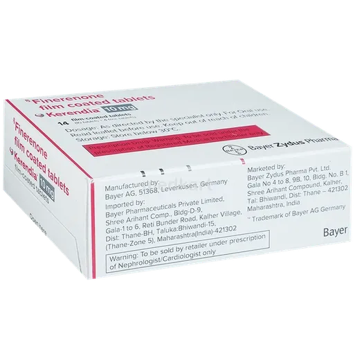 kerendia 10mg tablet 14's